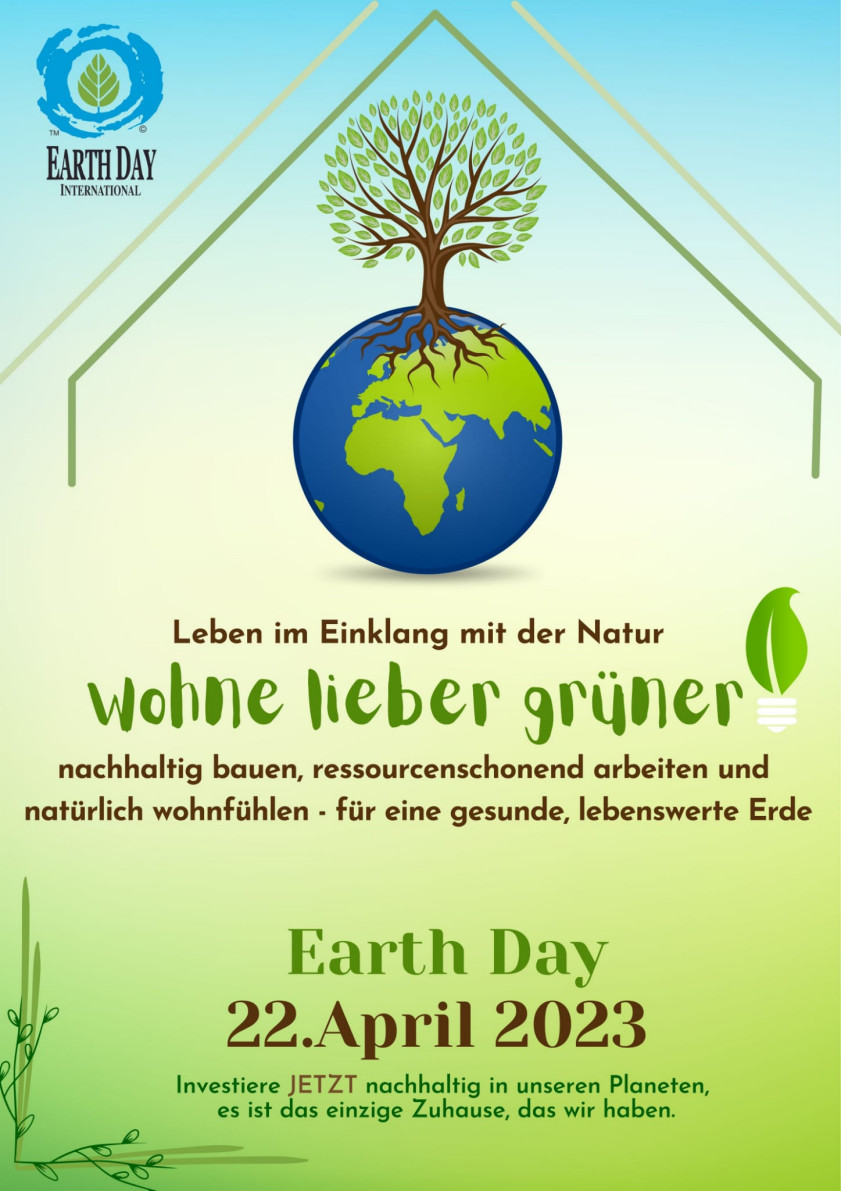 Earth Day 2023 am Sa 22. April » Leben im Einklang mit der Natur